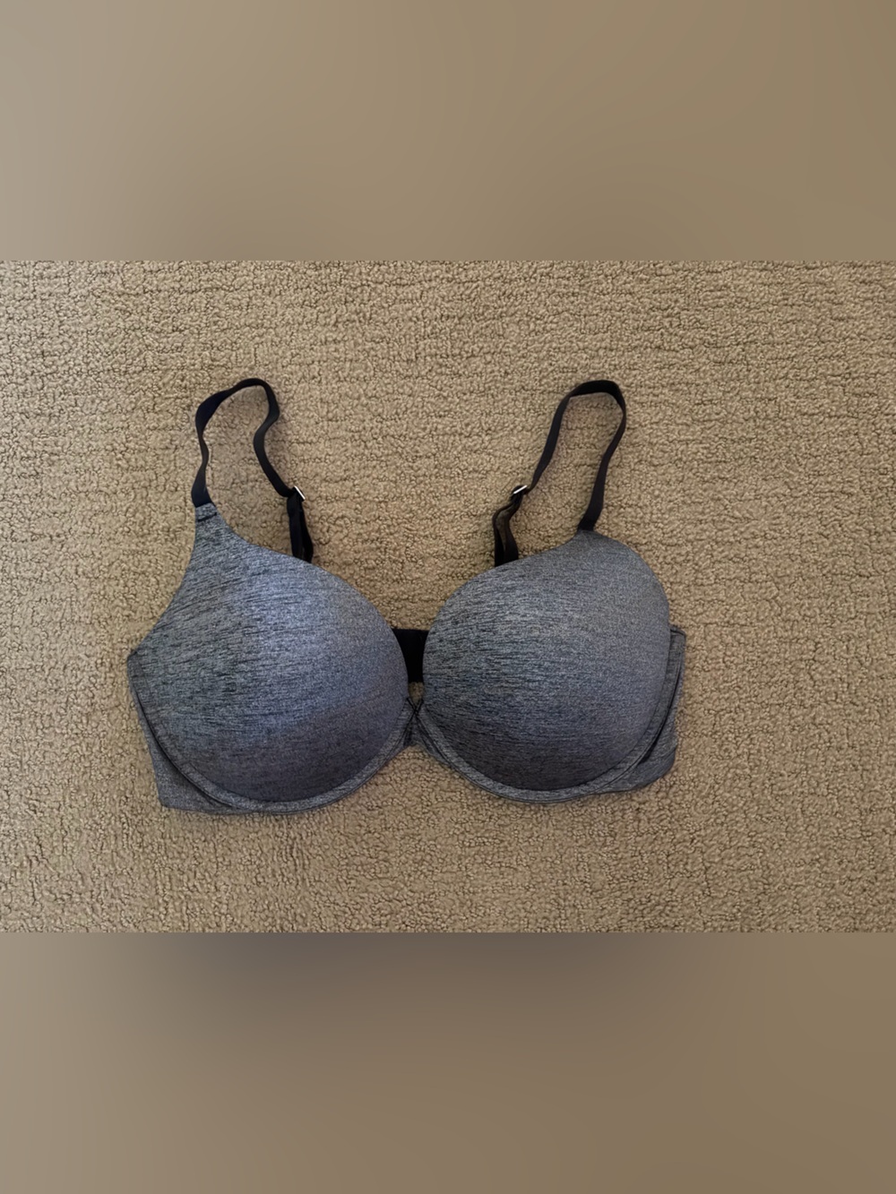 Adore Me Heather Gray T-Shirt Bra